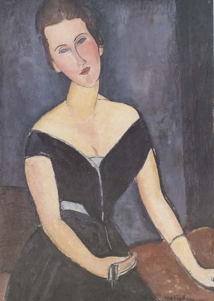 Amedeo Modigliani Madame Georges van Muyden (mk38) oil painting image